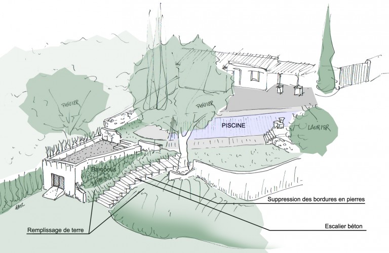 Plan projet architectural maison individuelle - Virgile Disse